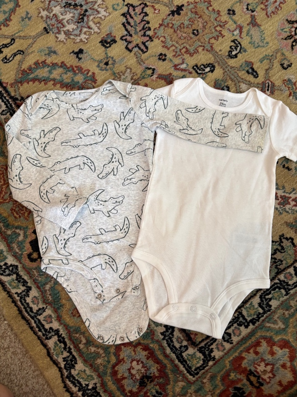 Pair of Carters Onesies